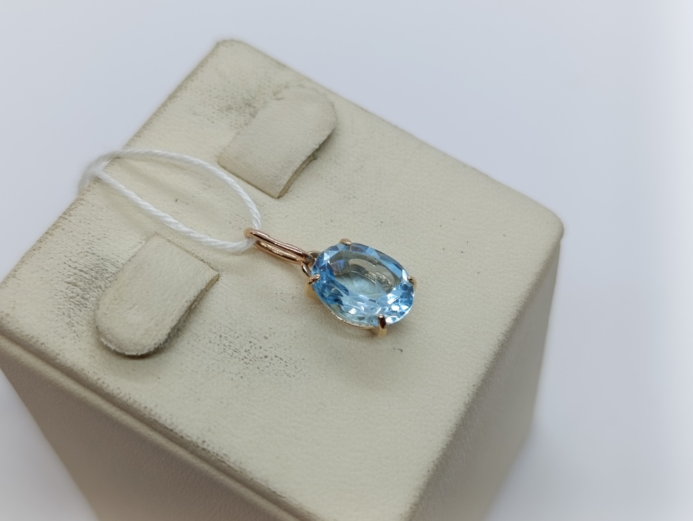 ПОДВЕСКА С КАМНЕМ (Au 585)