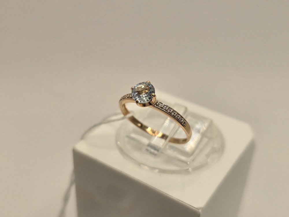 КОЛКМИ585 КОЛЬЦО С КАМНЯМИ (Au 585)