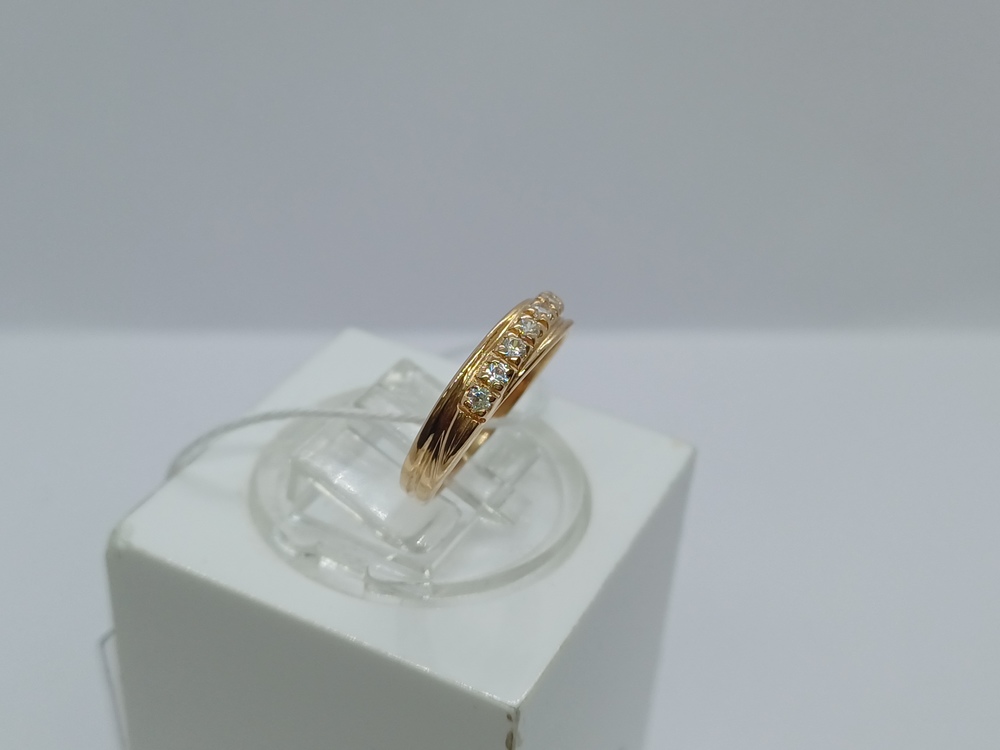 КОЛКМИ585 КОЛЬЦО С КАМНЯМИ (Au 585)