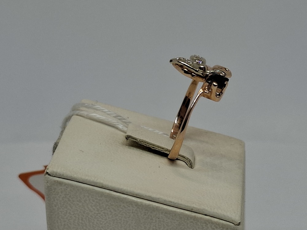 КОЛКМИ585 КОЛЬЦО С КАМНЯМИ (Au 585)