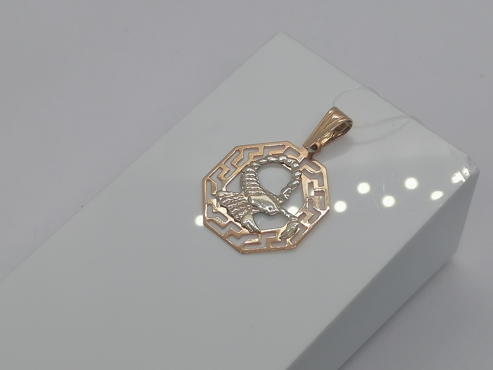 930 ПОДВЕСКА ЗНАК ЗОДИАКА без камня (Au 585)
