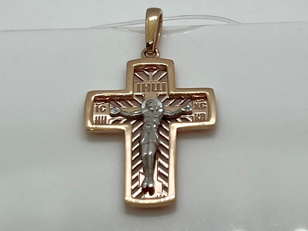 51-131-01414-1 ПОДВЕСКА КРЕСТ (Au 585)