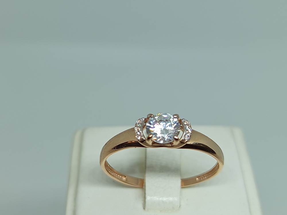 КОЛКМИ585 КОЛЬЦО С КАМНЯМИ (Au 585)