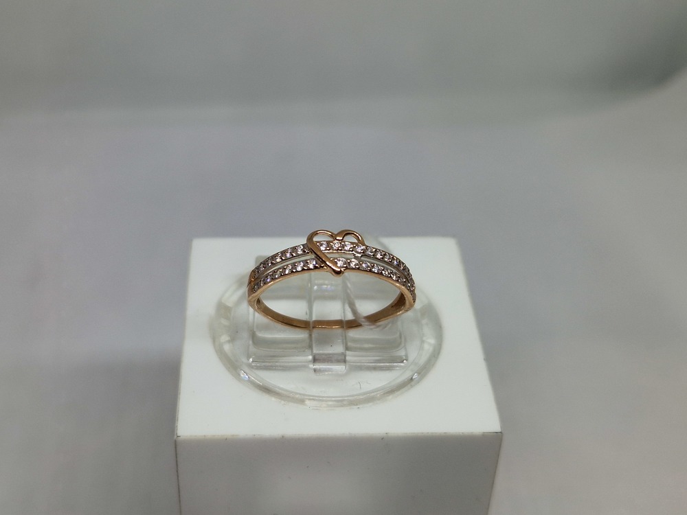 КОЛКМИ585 КОЛЬЦО С КАМНЯМИ (Au 585)