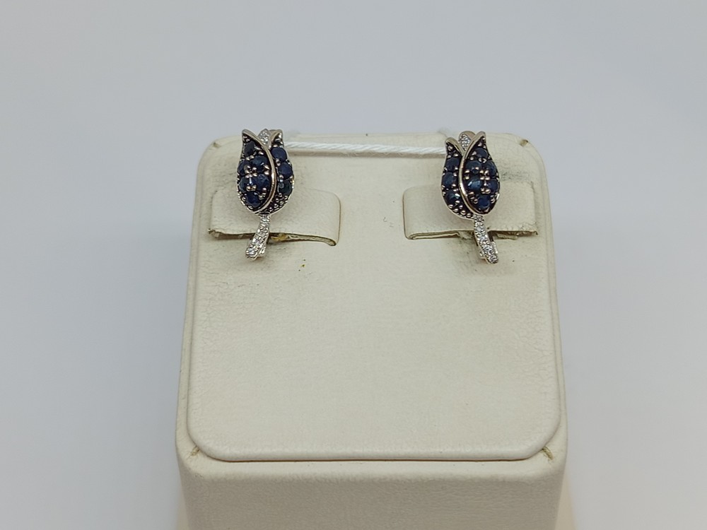 СЕРЬГИ БРИЛЛИАНТ (Au 585)