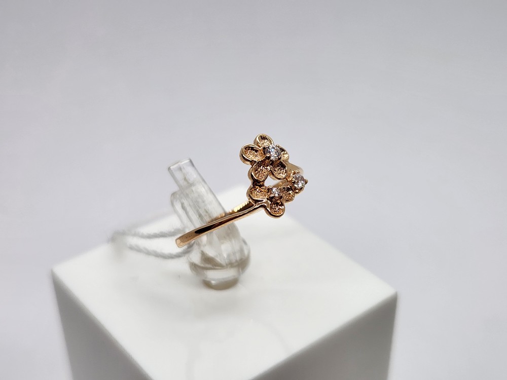 КОЛКМИ585 КОЛЬЦО С КАМНЯМИ (Au 585) КОЛКМИ585 КОЛЬЦО С КАМНЯМИ (Au 585)