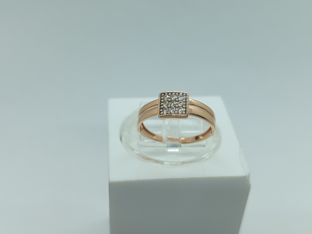 КОЛКМИ585 КОЛЬЦО С КАМНЯМИ (Au 585)