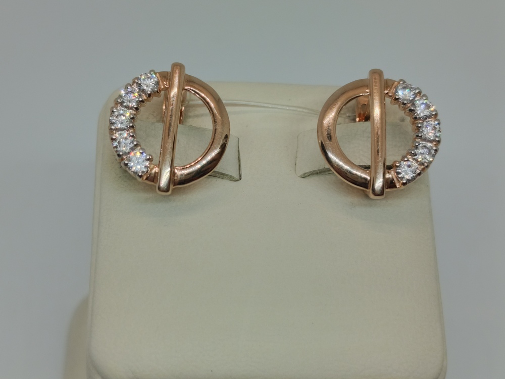 СЕРЬГИ С КАМНЯМИ (Au 585) СЕРЬГИ С КАМНЯМИ (Au 585)