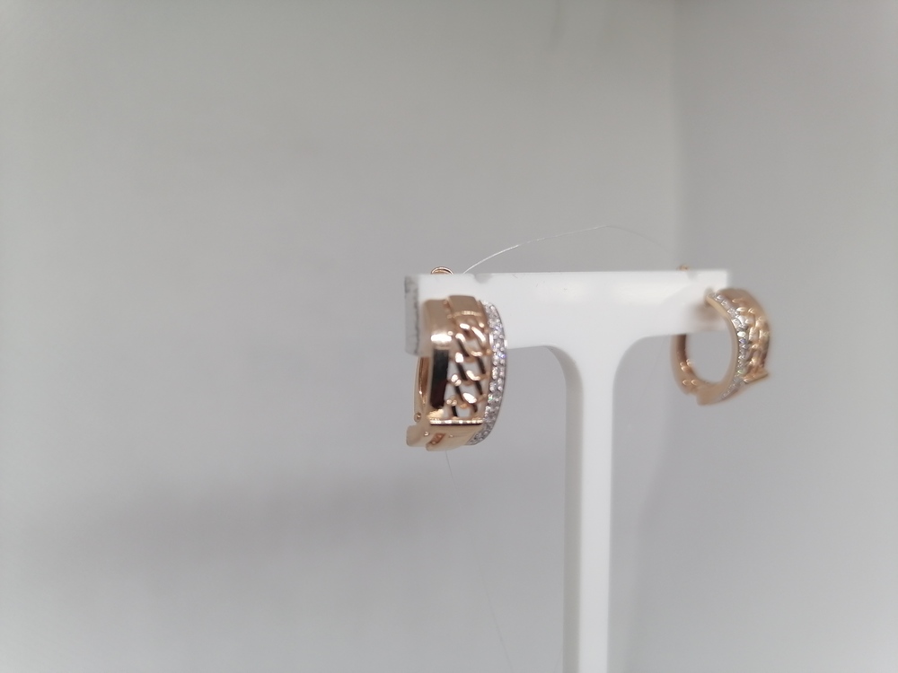 СЕРЬГИ С КАМНЯМИ (Au 585)