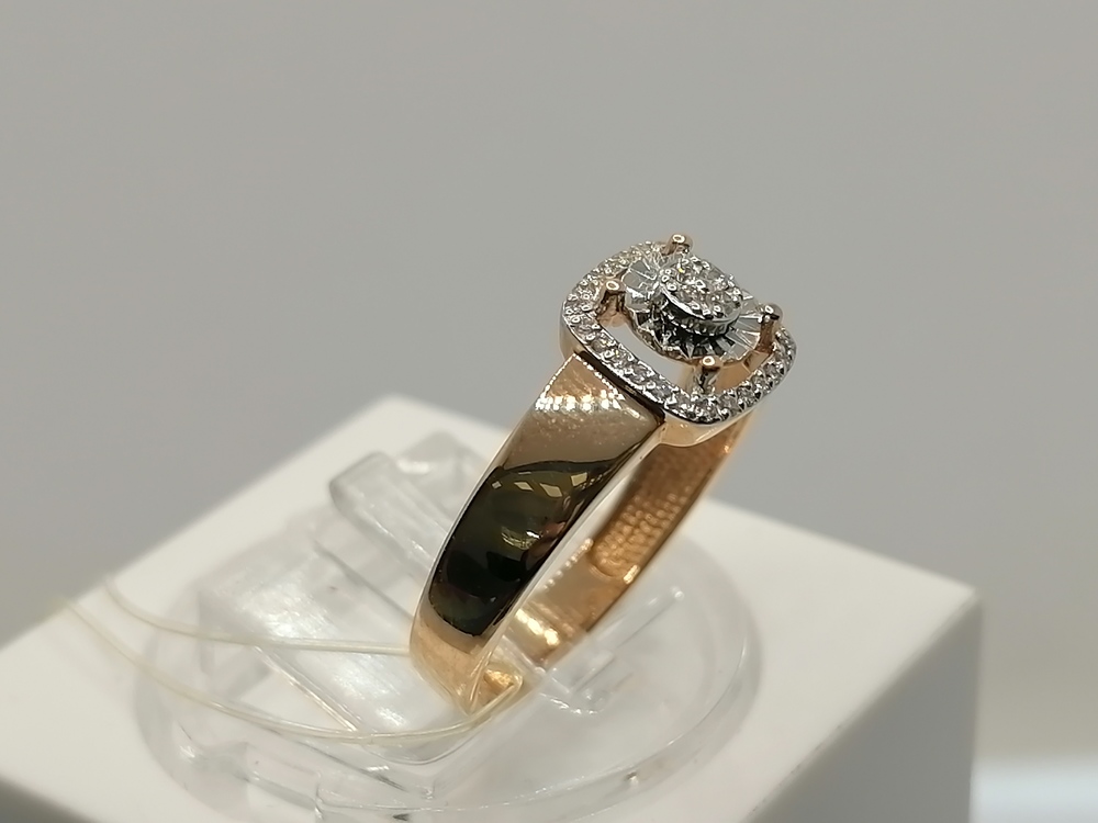 КОЛЬЦО БРИЛЛИАНТ (Au 585)