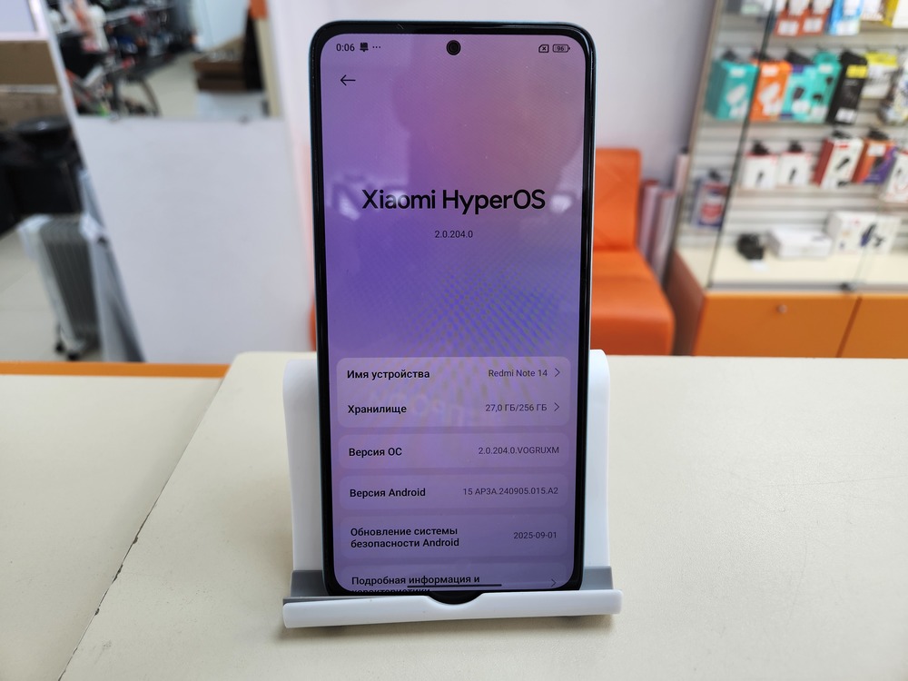 Смартфон Xiaomi Redmi note 14 8/256