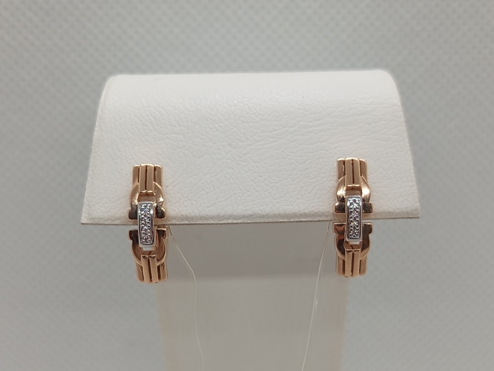 СЕРЬГИ С КАМНЯМИ (Au 585)