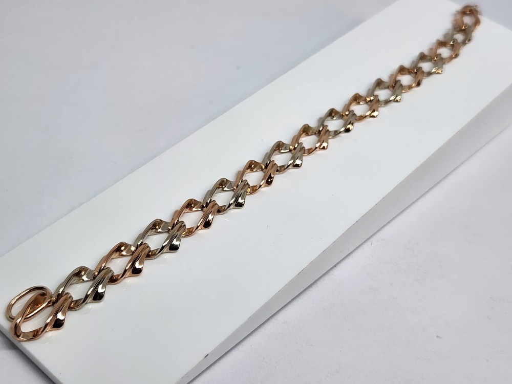 БРАСЛЕТ ПОЛНОВЕСНЫЙ Фантазия Au 585