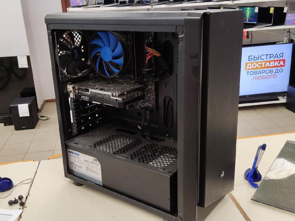 Системный блок Aero Cool; Core i3-10100F, GeForce GTX 1650, 16 Гб, 240 Гб, 500 Гб