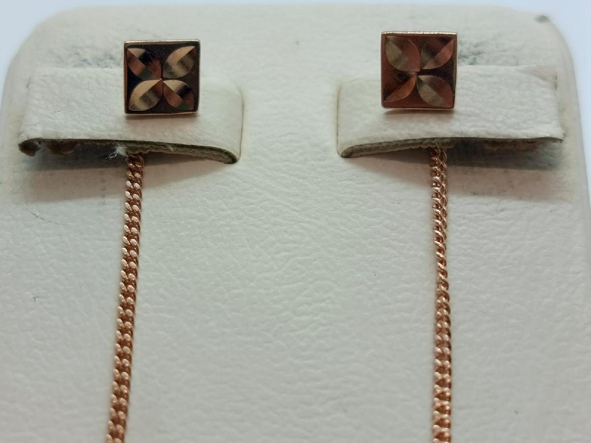 СПРО585 СЕРЬГИ ПРОДЕВКИ (Au 585)