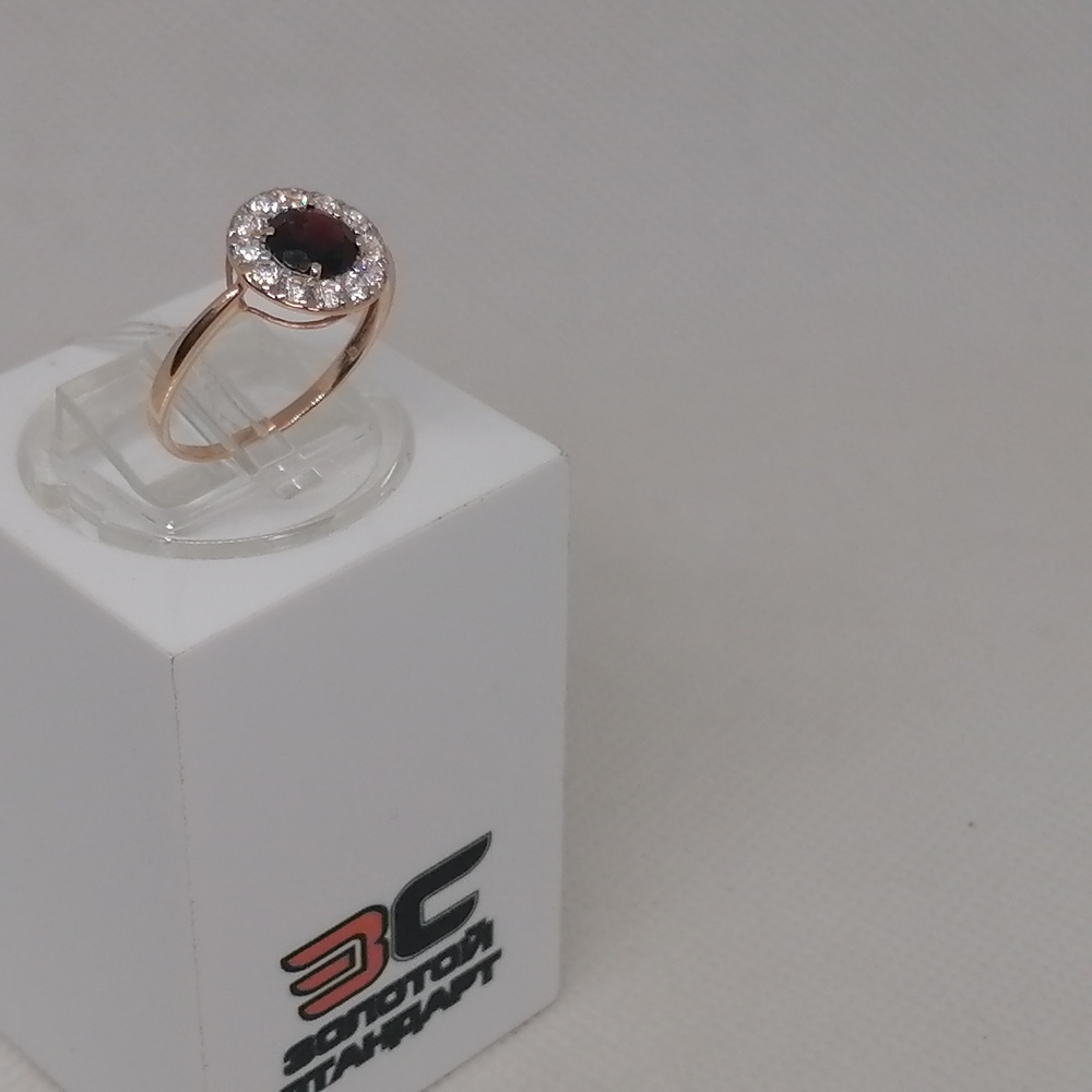 КОЛКМИ585 КОЛЬЦО С КАМНЯМИ (Au 585)