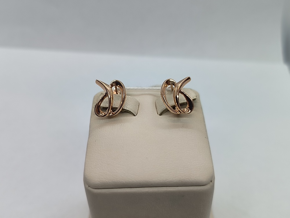 СЕРЬГИ БЕЗ КАМНЯ (Au 585)