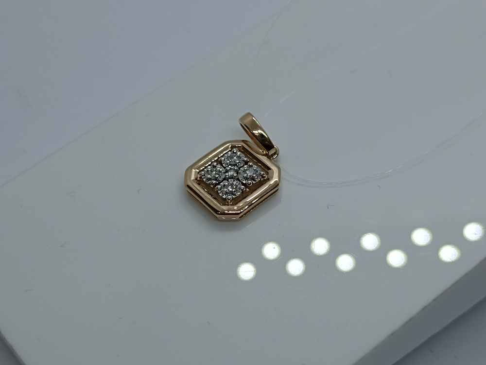 ПОДВЕСКА БРИЛЛИАНТ (Au 585)