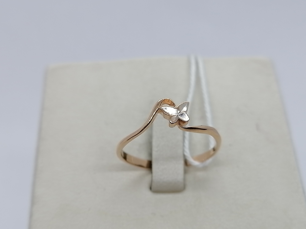 КОЛБКМ585 КОЛЬЦО БЕЗ КАМНЯ (Au 585)