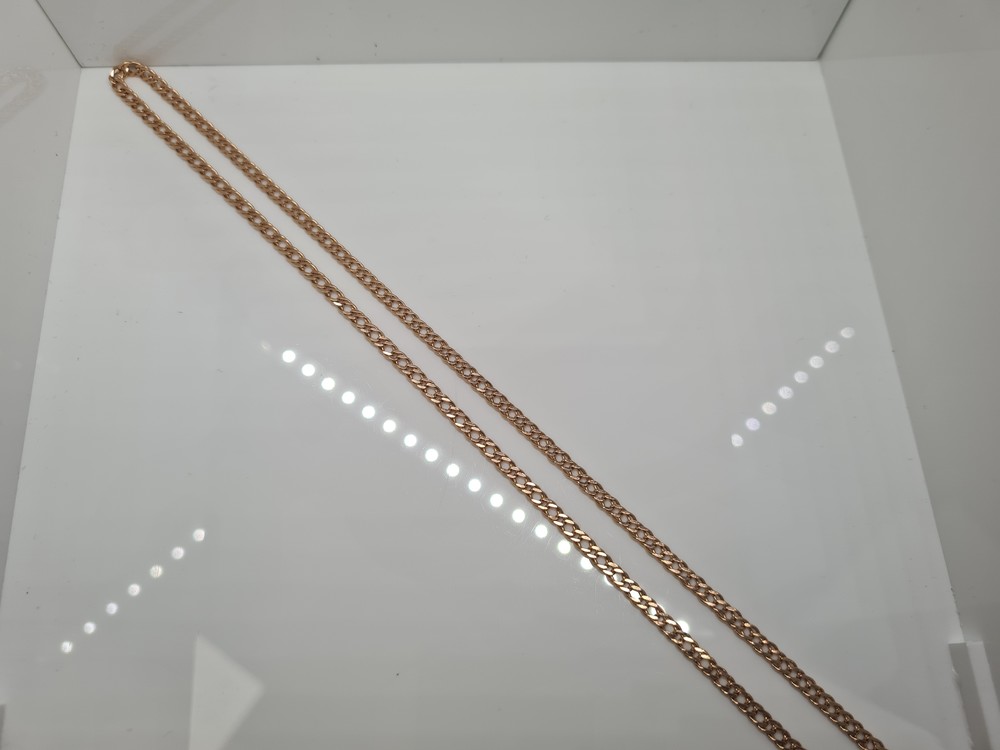 ЦЛР2585 ЦЕПЬ ПОЛНОВЕСНАЯ Ромб двойной (Au 585)