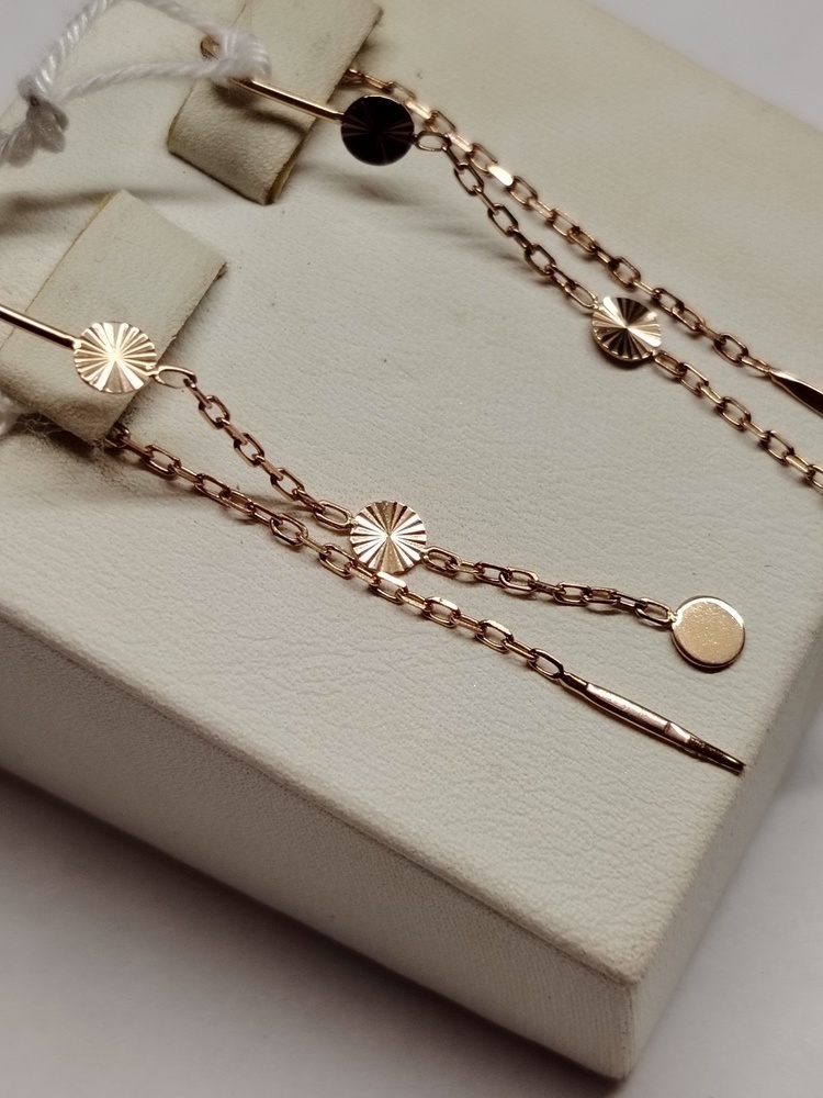 СПРО585 СЕРЬГИ ПРОДЕВКИ (Au 585)