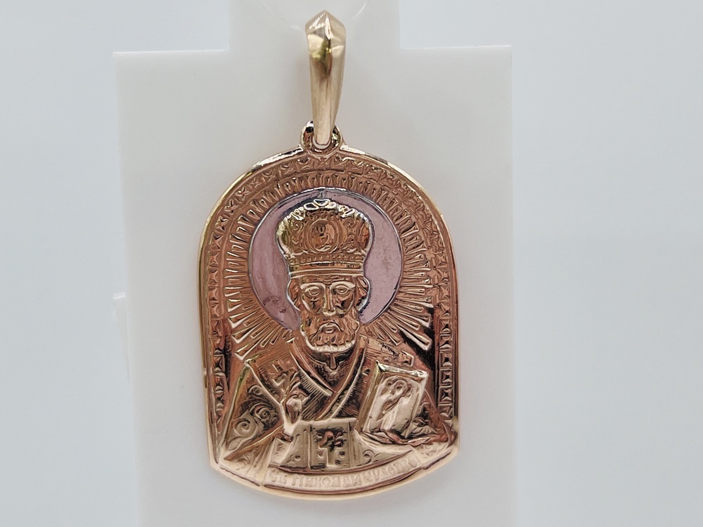 ПОДВЕСКА ИКОНА без камня (Au 585)