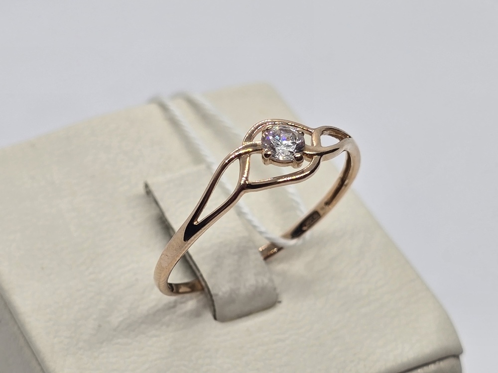 КОЛЬЦО С КАМНЕМ (Au 585)