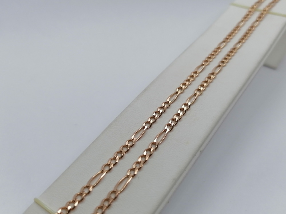 ЦЛФК585 ЦЕПЬ ПОЛНОВЕСНАЯ Фигаро(картье) (Au 585)