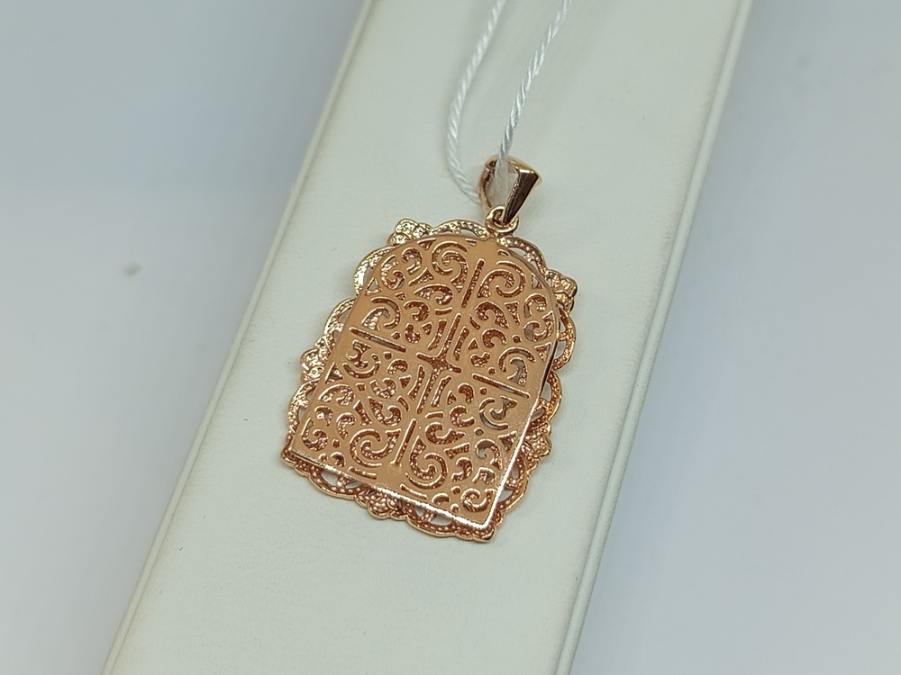 ПОДИБК585 ПОДВЕСКА ИКОНА БЕЗ КАМНЯ (Au 585)