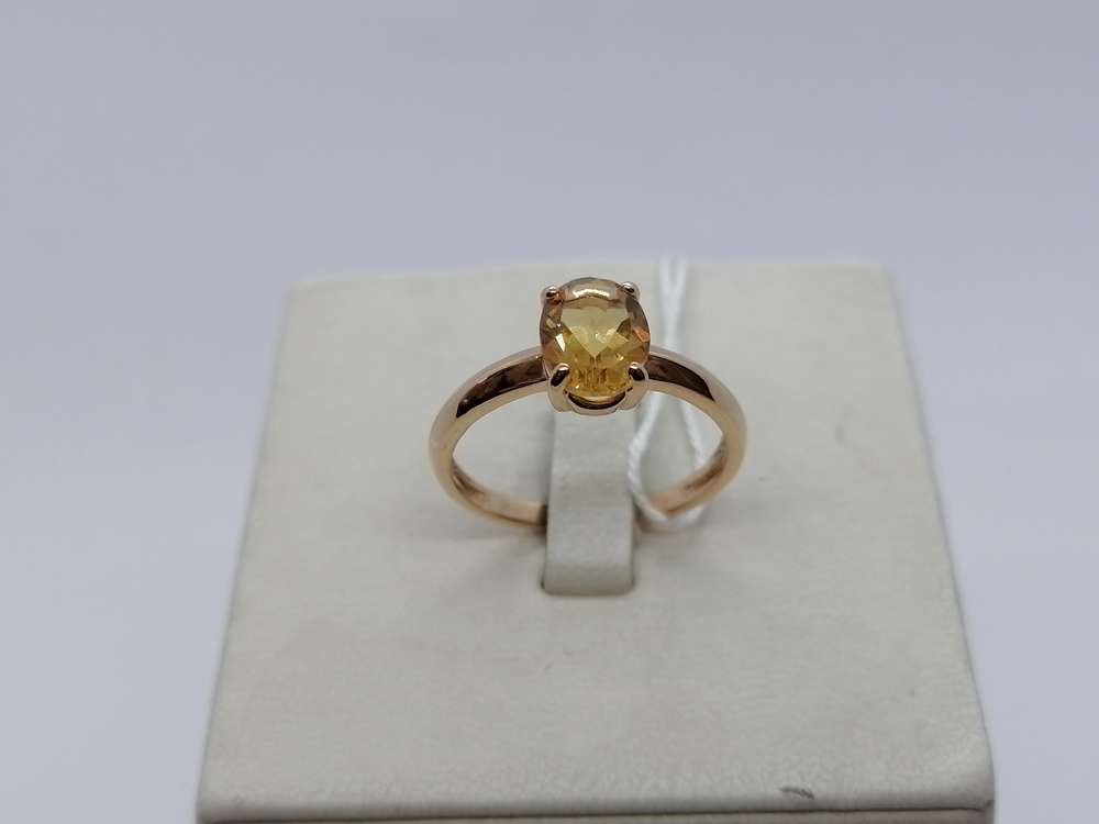 КОЛЬЦО С КАМНЕМ (Au 585)