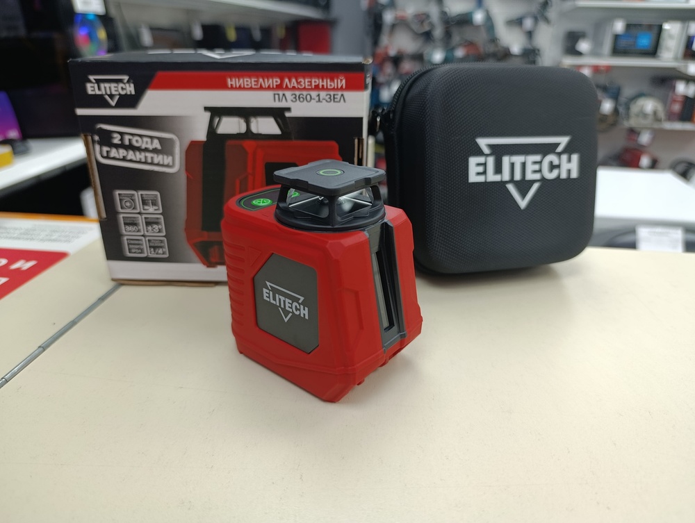 Нивелир Elitech ПЛ 360-1