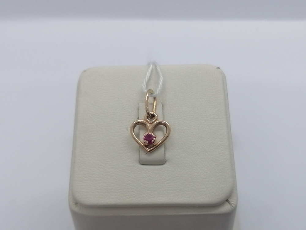 ПОДВЕСКА С КАМНЕМ (Au 583)