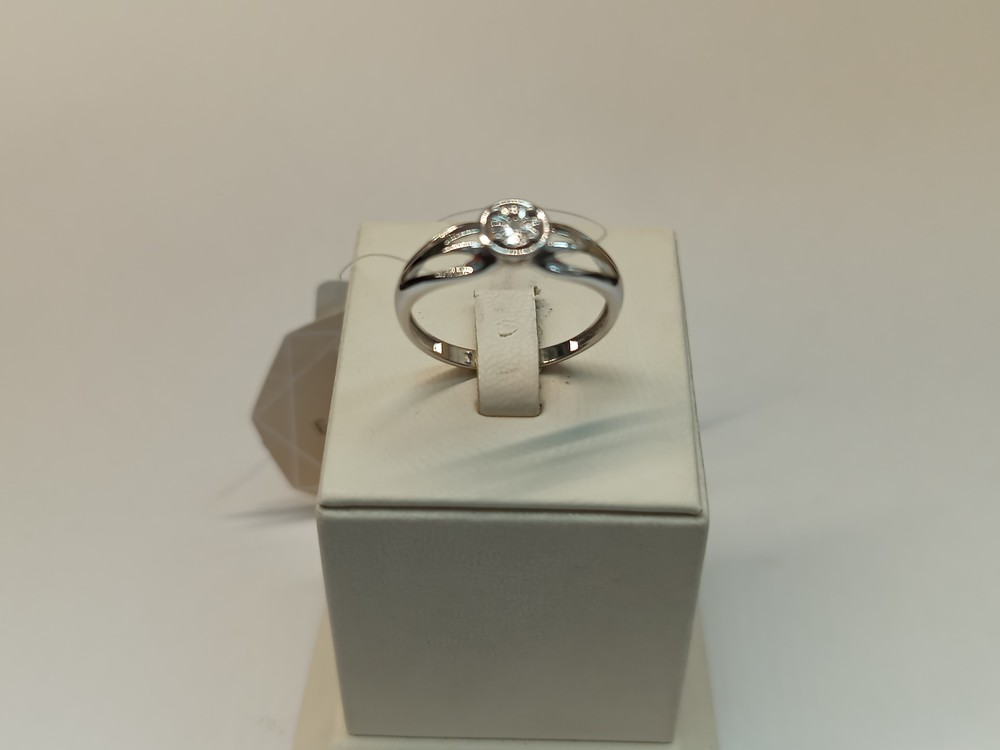 КОЛЬЦО БРИЛЛИАНТ (Ag 925)