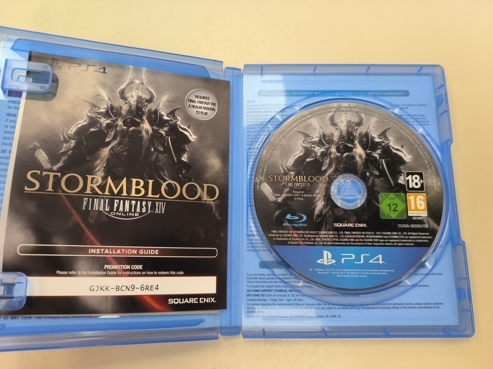Игра Playstation 4 final fantasy 14 stormblood
