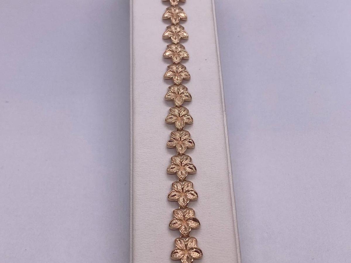 БРАСЛЕТ ПОЛНОВЕСНЫЙ Фантазия Au 585