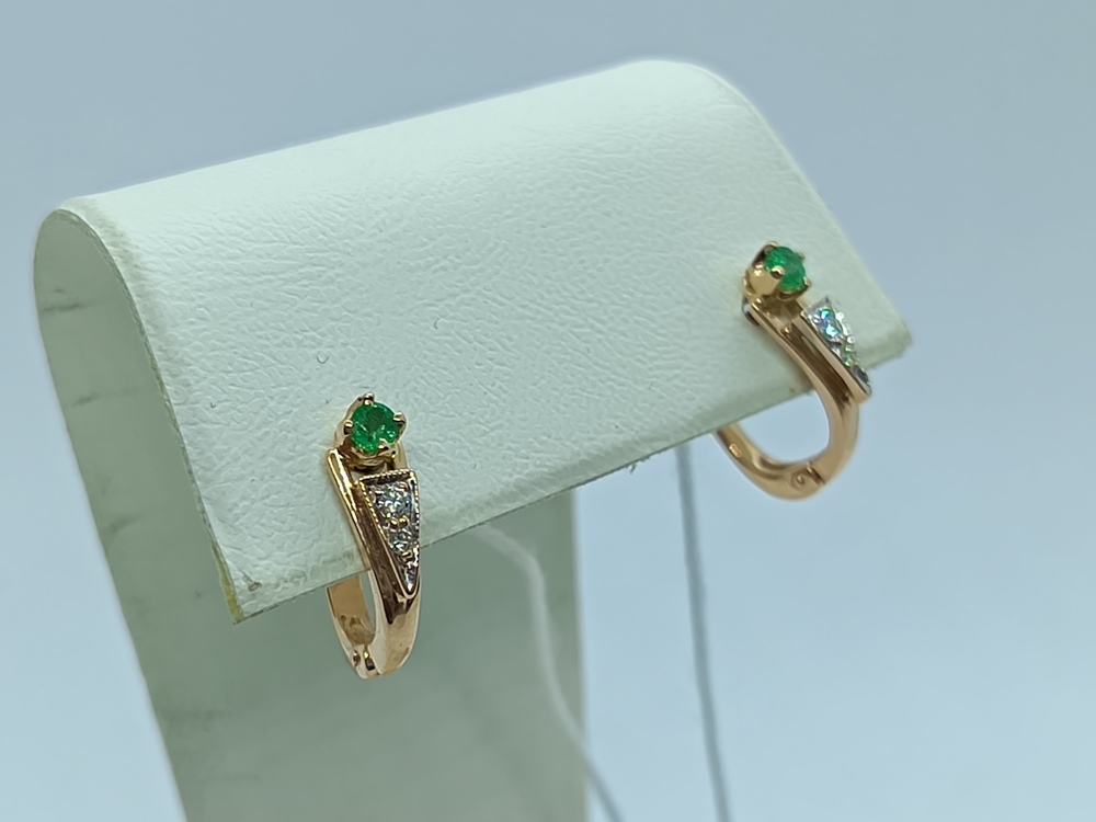 СЕРЬГИ БРИЛЛИАНТ (Au 585)