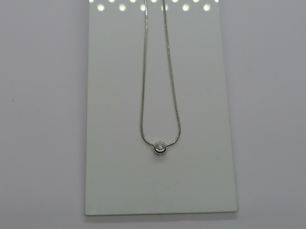 КОЛЬЕ БРИЛЛИАНТ Au 585