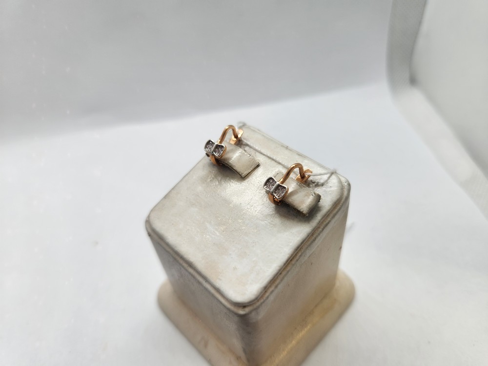 СЕРЬГИ С КАМНЯМИ (Au 585)