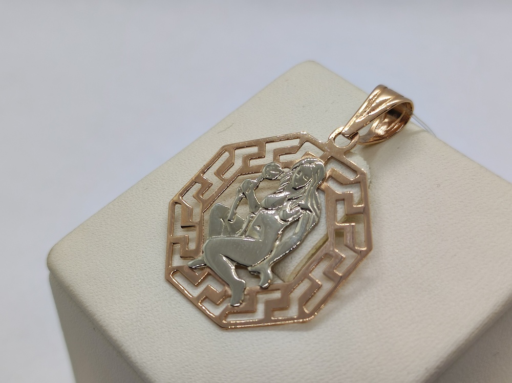 ПОДВЕСКА ЗНАК ЗОДИАКА без камня (Au 585)