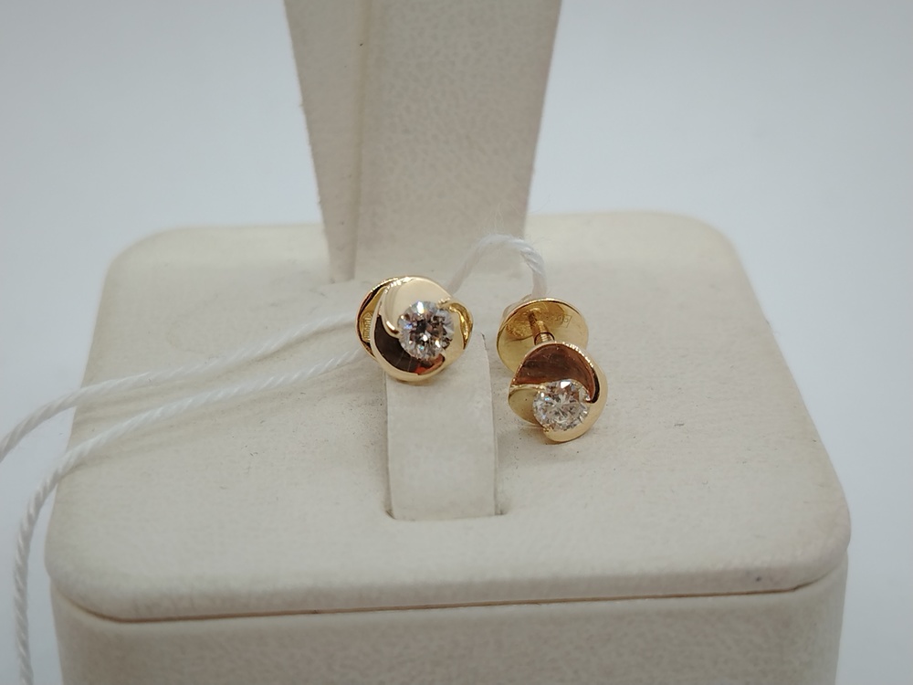 СЕРЬГИ БРИЛЛИАНТ (Au 585)