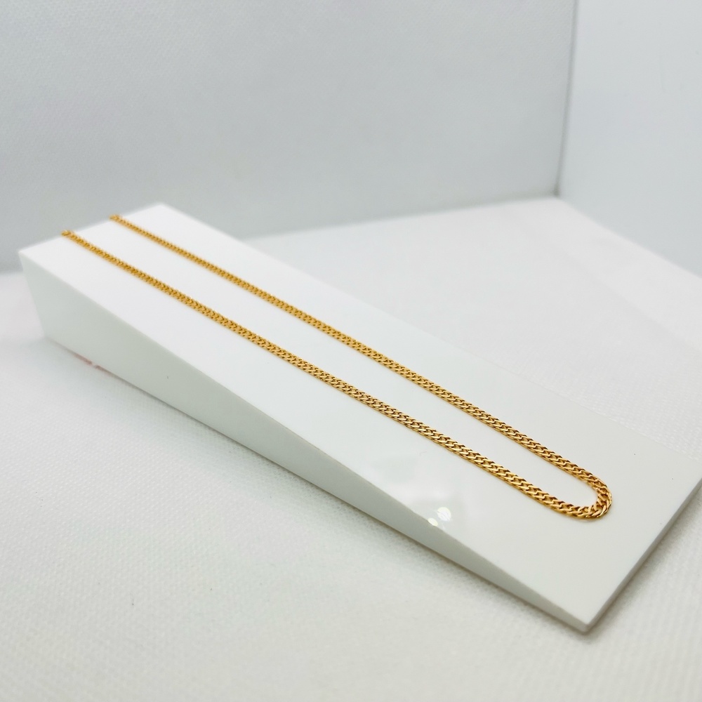 ЦЕПЬ ПОЛНОВЕСНАЯ Ромб двойной (Au 585)