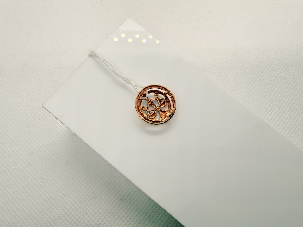 ПОДВЕСКА ЗНАК ЗОДИАКА ВЕСЫ Au 585