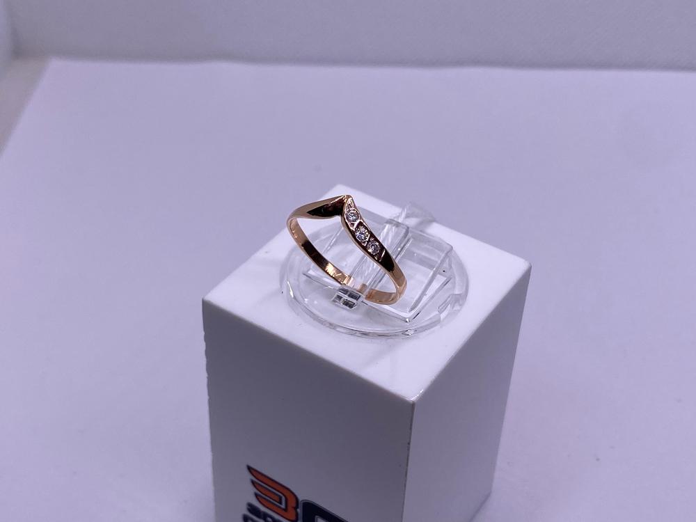 КОЛКМИ585 КОЛЬЦО С КАМНЯМИ (Au 585)