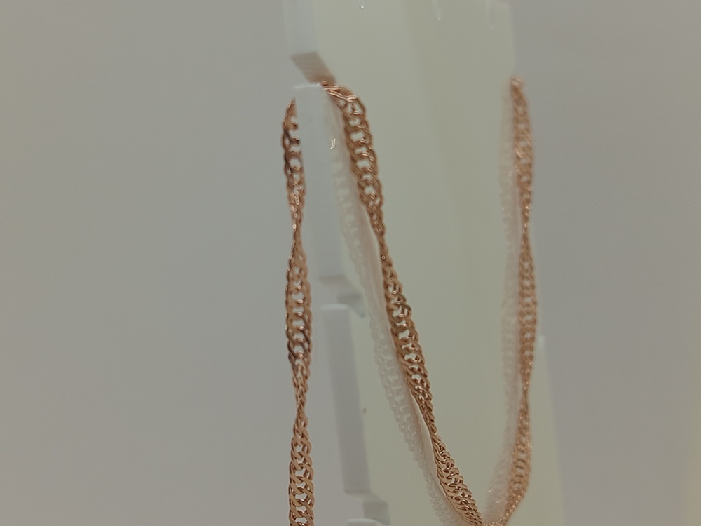 ЦЕПЬ ПУСТОТЕЛАЯ Сингапур (Au 585)