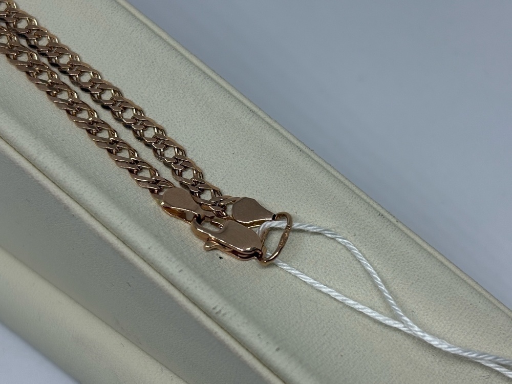 ЦЕПЬ ПОЛНОВЕСНАЯ Ромб двойной (Au 585)