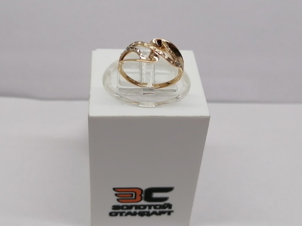 КОЛБКМ585 КОЛЬЦО БЕЗ КАМНЯ (Au 585)