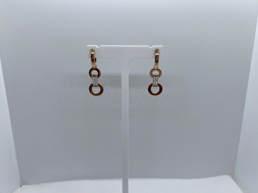 СЕРЬГИ С КАМНЯМИ (Au 585)