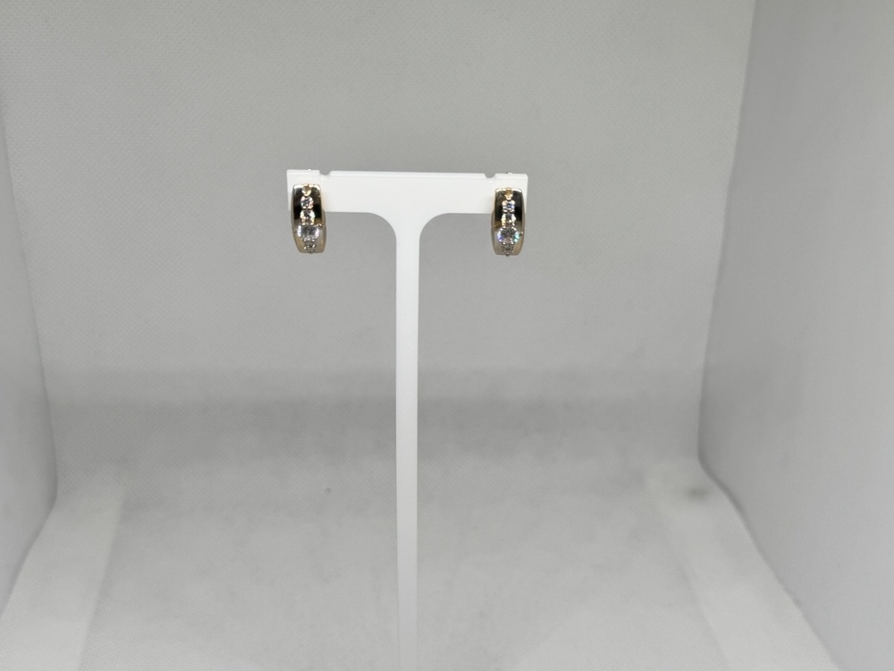 СКМИ585 СЕРЬГИ С КАМНЯМИ (Au 585)