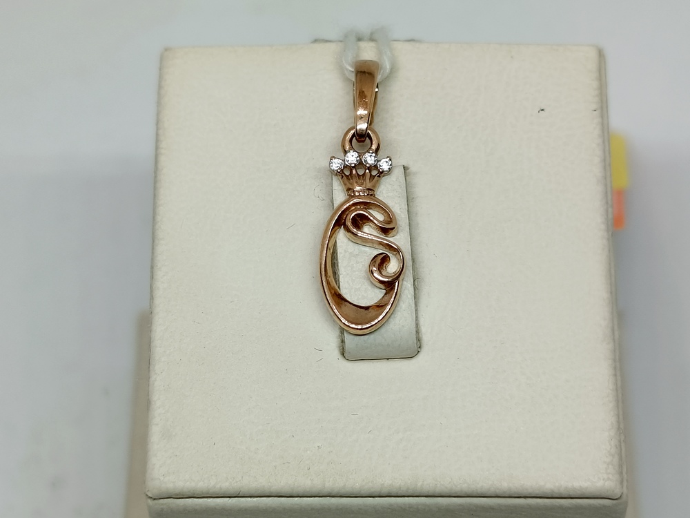 ПОДВЕСКА С КАМНЯМИ (Au 585)