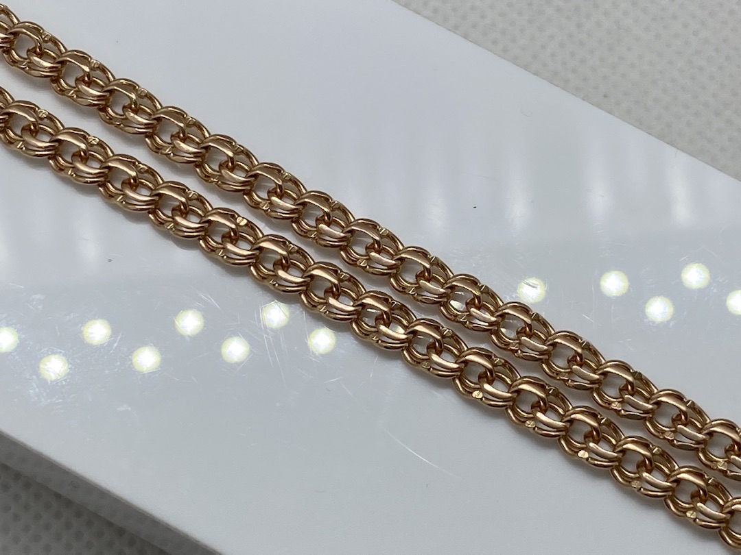 ЦЛБС585 ЦЕПЬ ПОЛНОВЕСНАЯ Бисмарк (Au 585)